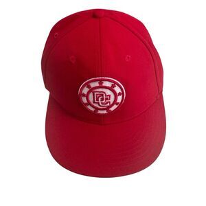Mitchell & Ness Red Washington Nationals DC Cooperstown Collection Fitted 7 1/4